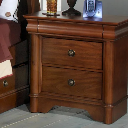 Two Drawer Night Stand